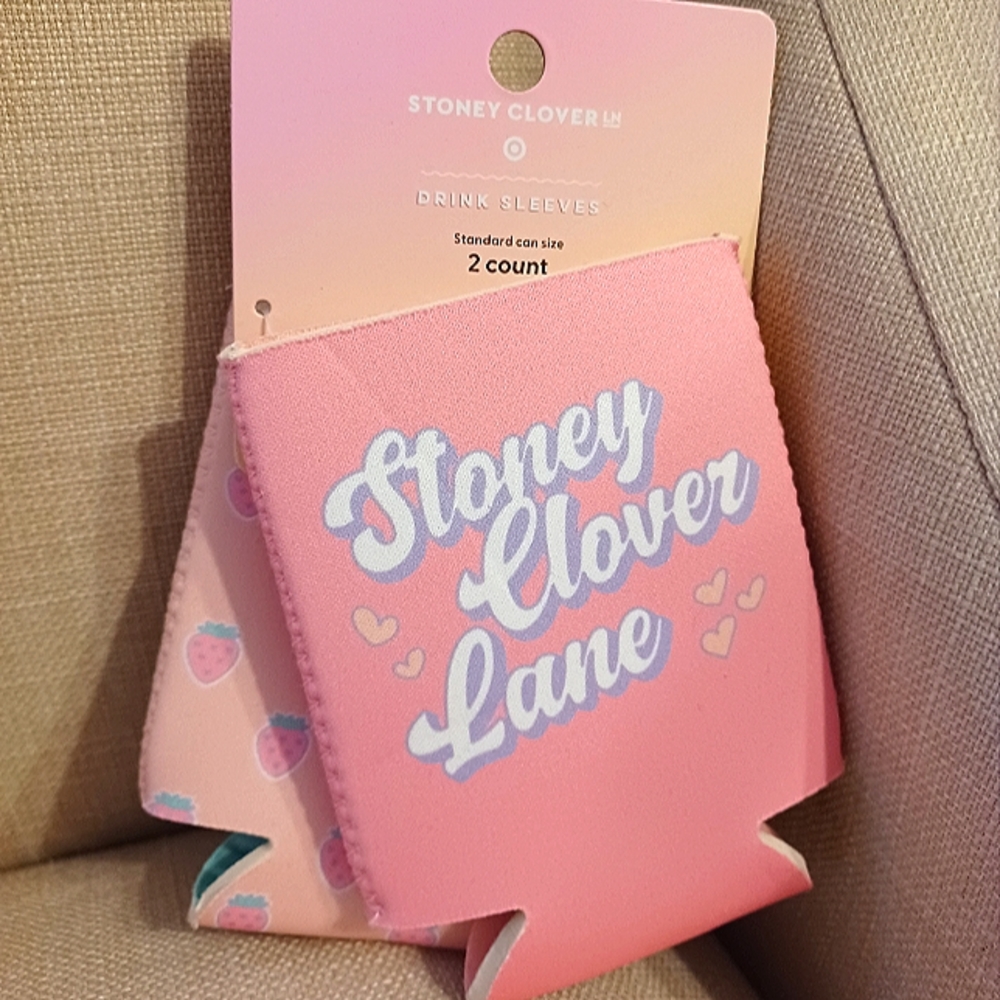 NWT Stoney Clover Ln Set of 2 Drink Sleeves Coozies Target Exclusive